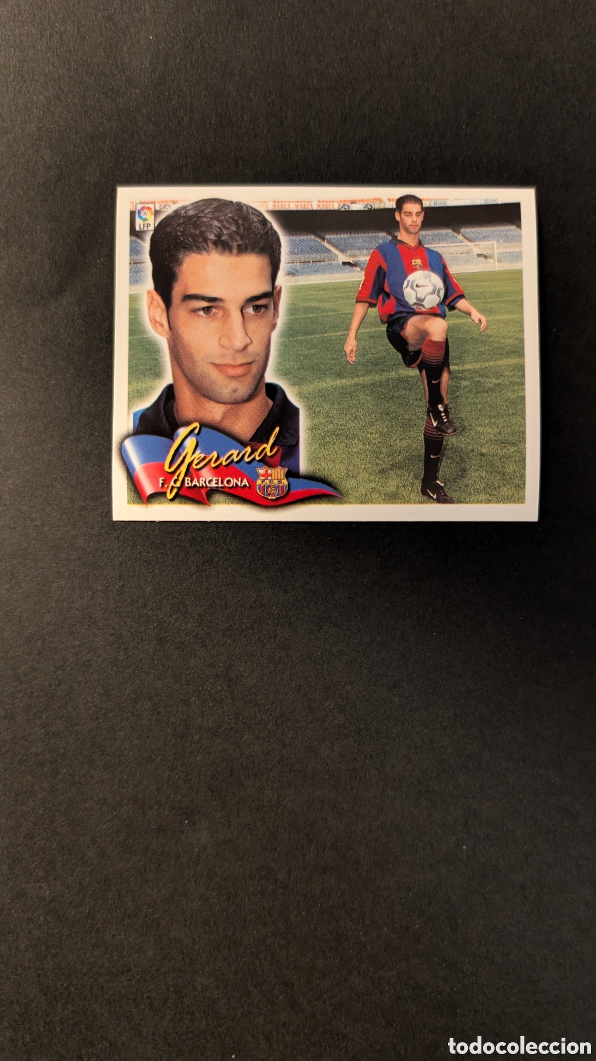 Figurine di Calcio: L5 GERARD BARCELONA COLOCA LIGA ESTE 2000/01 00 01 NUNCA PEGADO SIN PEGAR