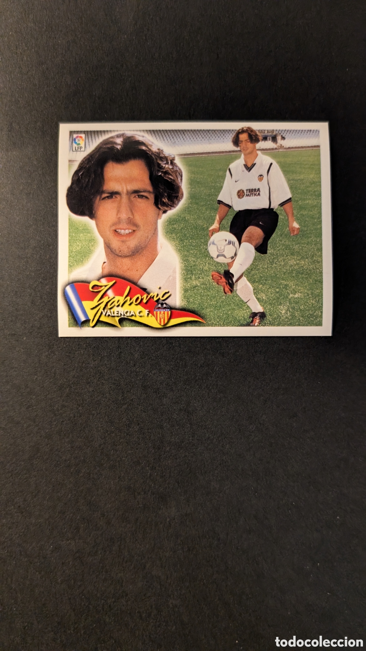 Fu&szlig;ball-Sticker: L5 ZAHOVIC VALENCIA COLOCA LIGA ESTE 2000/01 00 01 NUNCA PEGADO SIN PEGAR