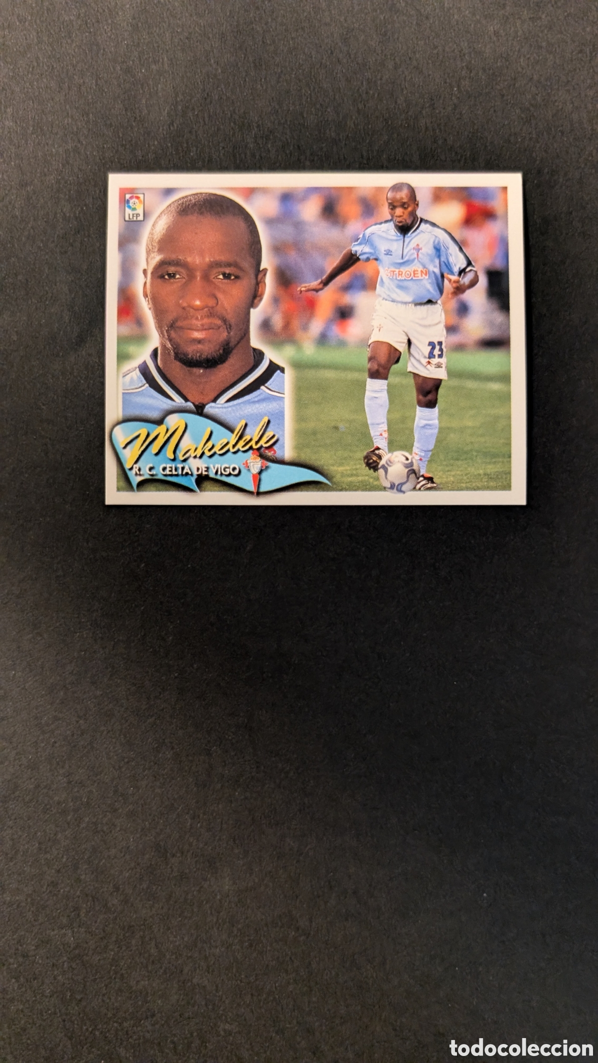 Cromos de Futebol: L5 MAKELELE CELTA BAJA LIGA ESTE 2000/01 00 01 NUNCA PEGADO SIN PEGAR