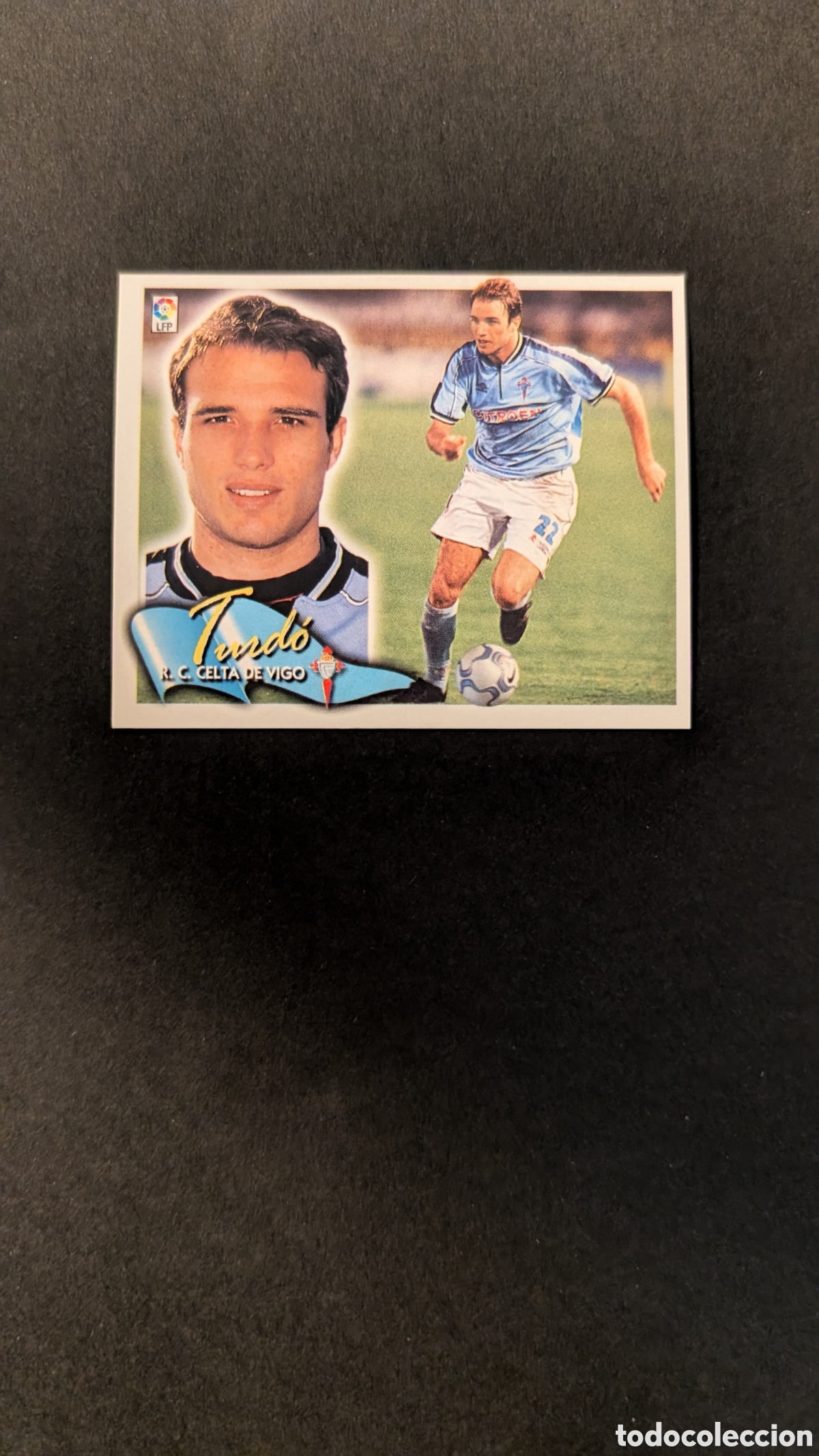 Cromos de Futebol: L5 TURDO CELTA BAJA LIGA ESTE 2000/01 00 01 NUNCA PEGADO SIN PEGAR