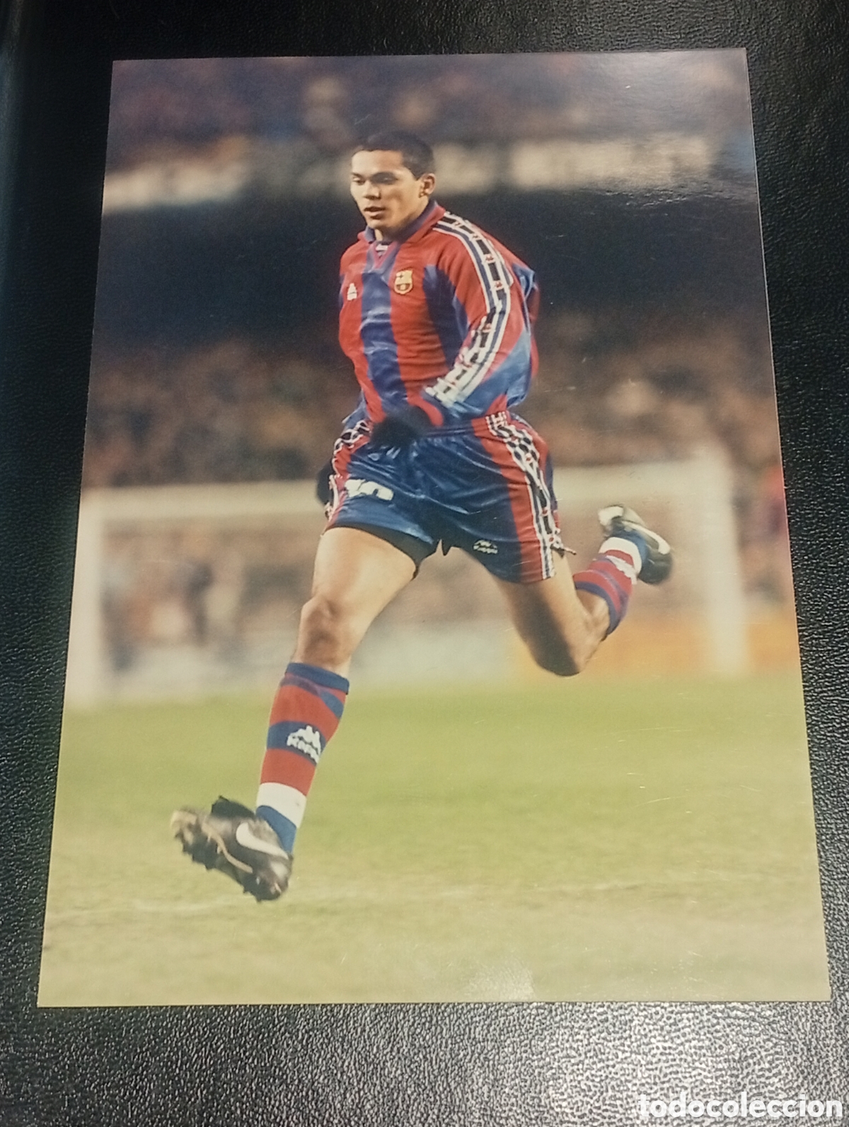 Fu&szlig;ball-Sticker: foto kodak ANDERSON FUTBOL CLUB BARCELONA A&Ntilde;OS 90 FOTOGRAF&Iacute;A no CARDS TOPPS PANINI MUNDICROMO BRASIL