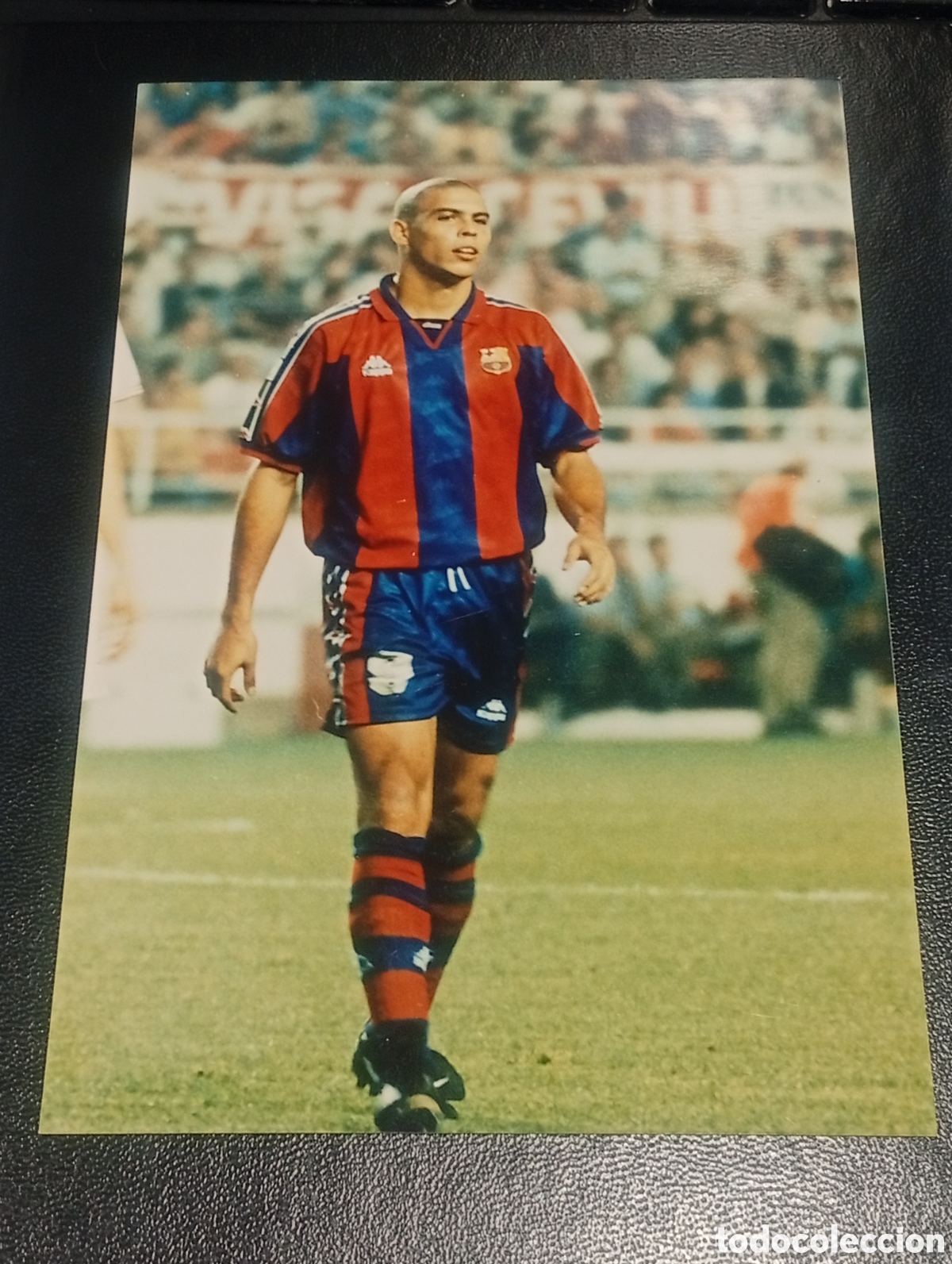 Cromos de F&uacute;tbol: foto kodak RONALDO NAZARIO BARCELONA A&Ntilde;OS 90 FOTOGRAF&Iacute;A no CARDS TOPPS PANINI MUNDICROMO BRASIL