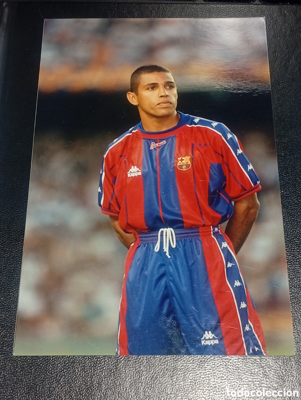 Cromos de F&uacute;tbol: foto kodak ANDERSON FUTBOL CLUB BARCELONA A&Ntilde;OS 90 FOTOGRAF&Iacute;A no CARDS TOPPS PANINI MUNDICROMO BRASIL