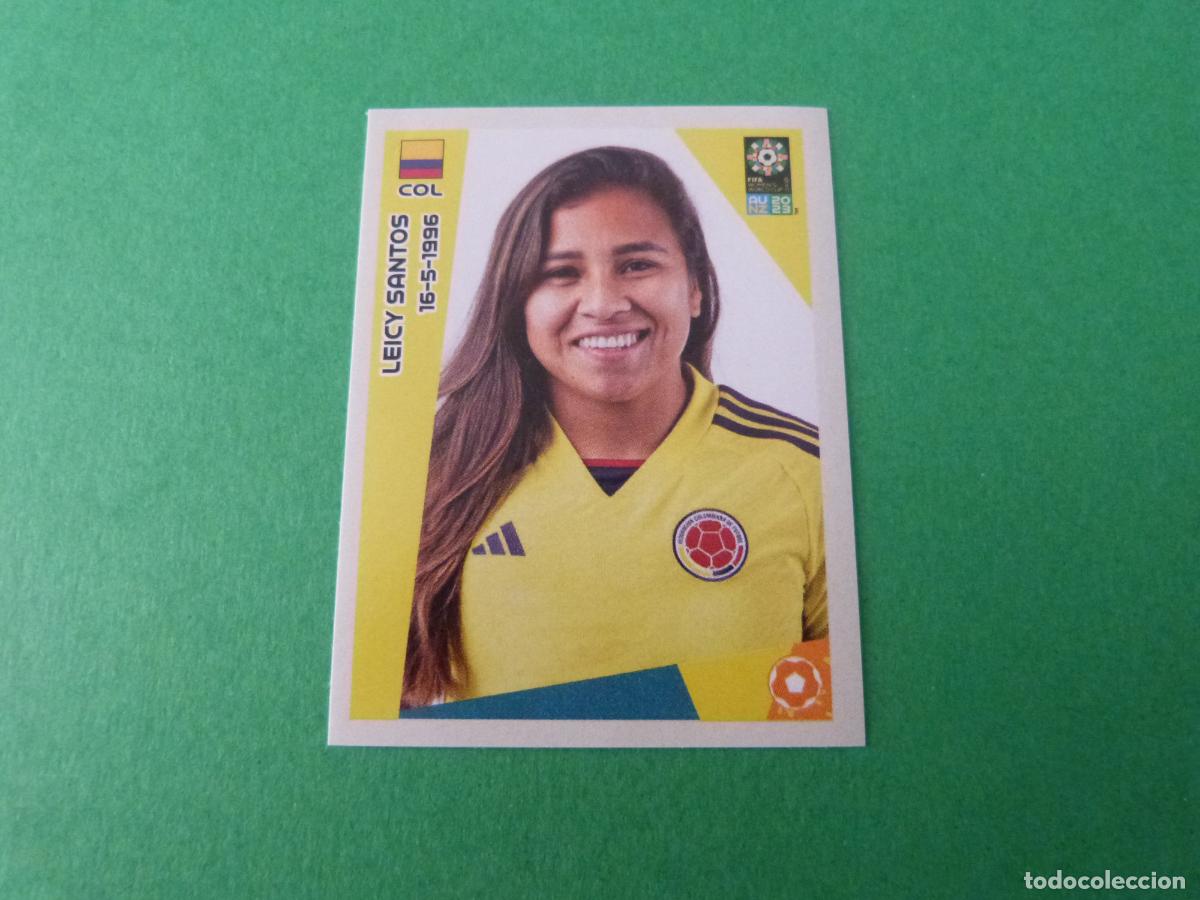 Cromos de F&uacute;tbol: CROMO FUTBOL SANTOS COLOMBIA SIN PEGAR N&ordm; 558 MUNDIAL FEMENINO AUSTRALIA NUEVA ZELANDA 2023 PANINI