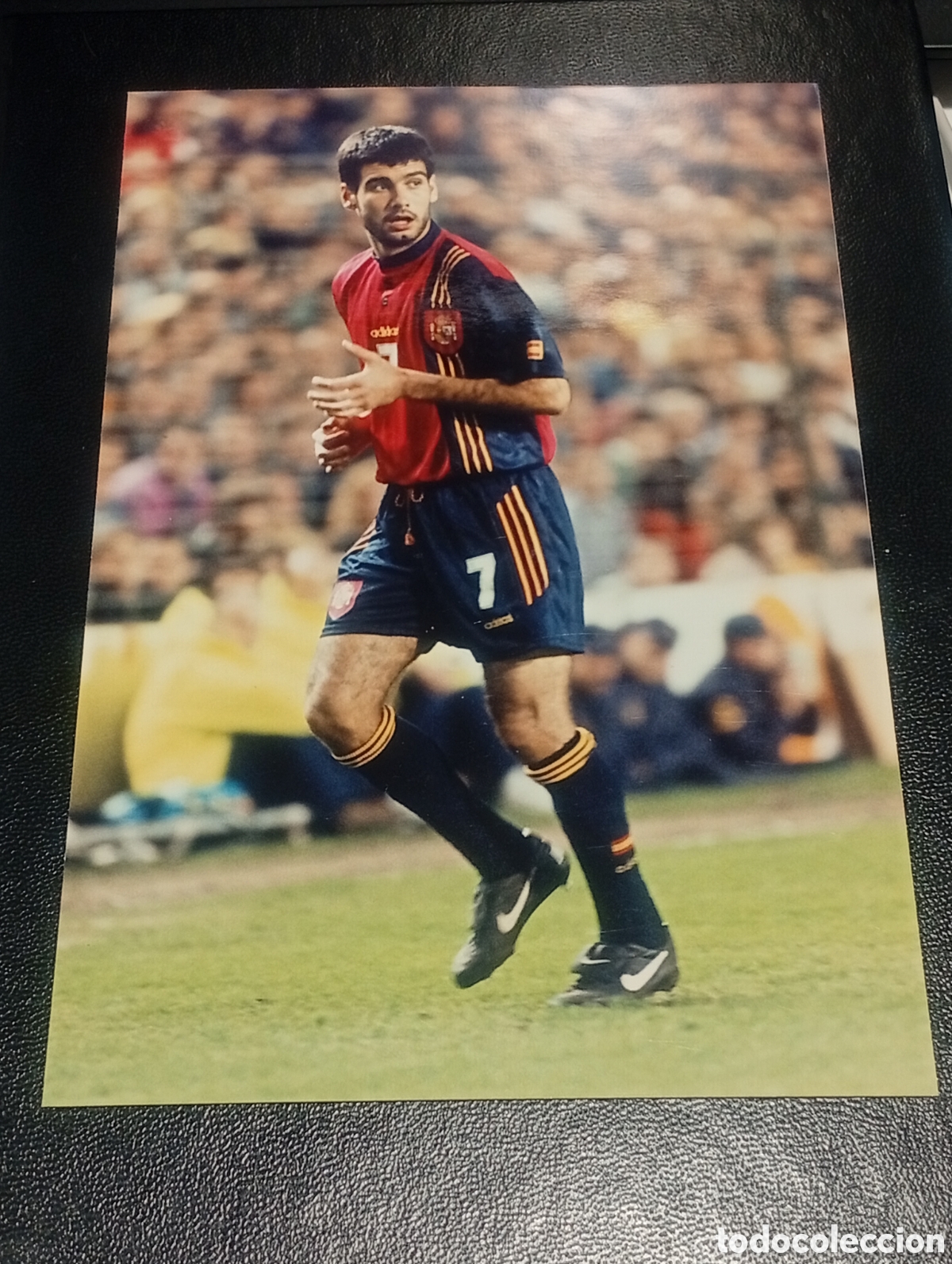 Cromos de F&uacute;tbol: foto kodak GUARDIOLA BARCELONA A&Ntilde;OS 90 FOTOGRAF&Iacute;A no CARDS PANINI MUNDICROMO ESPA&Ntilde;A SPAIN SELECCI&Oacute;N
