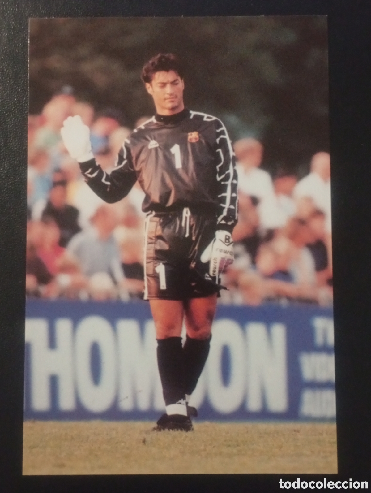 Cromos de F&uacute;tbol: foto POSTAL OFICIAL V&Iacute;CTOR BAIA FUTBOL BARCELONA FOTOGRAF&Iacute;A no CARD TOPPS MUNDICROMO PORTUGAL