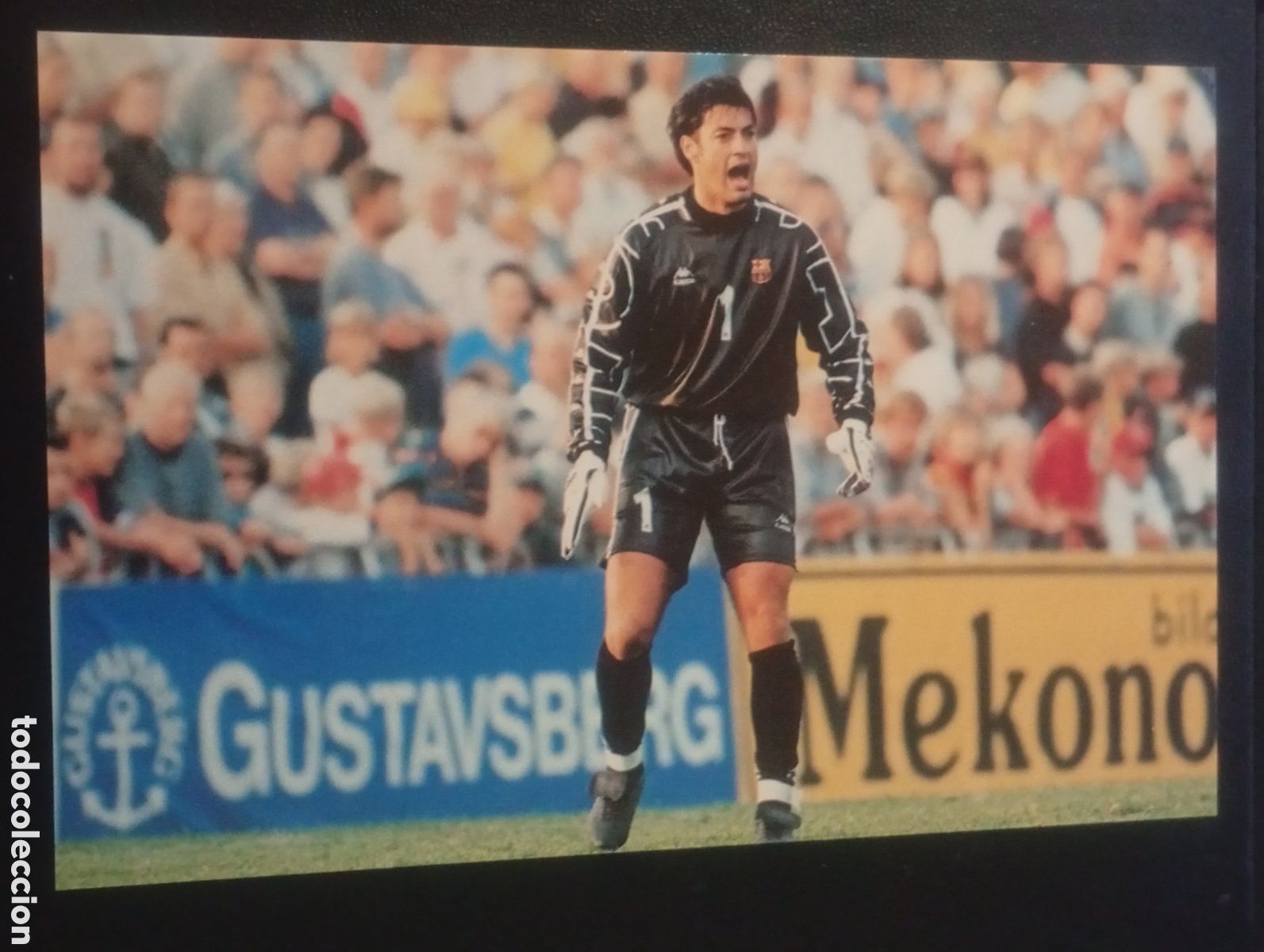 Cromos de F&uacute;tbol: foto POSTAL OFICIAL V&Iacute;CTOR BAIA FUTBOL BARCELONA FOTOGRAF&Iacute;A no CARD TOPPS MUNDICROMO PORTUGAL