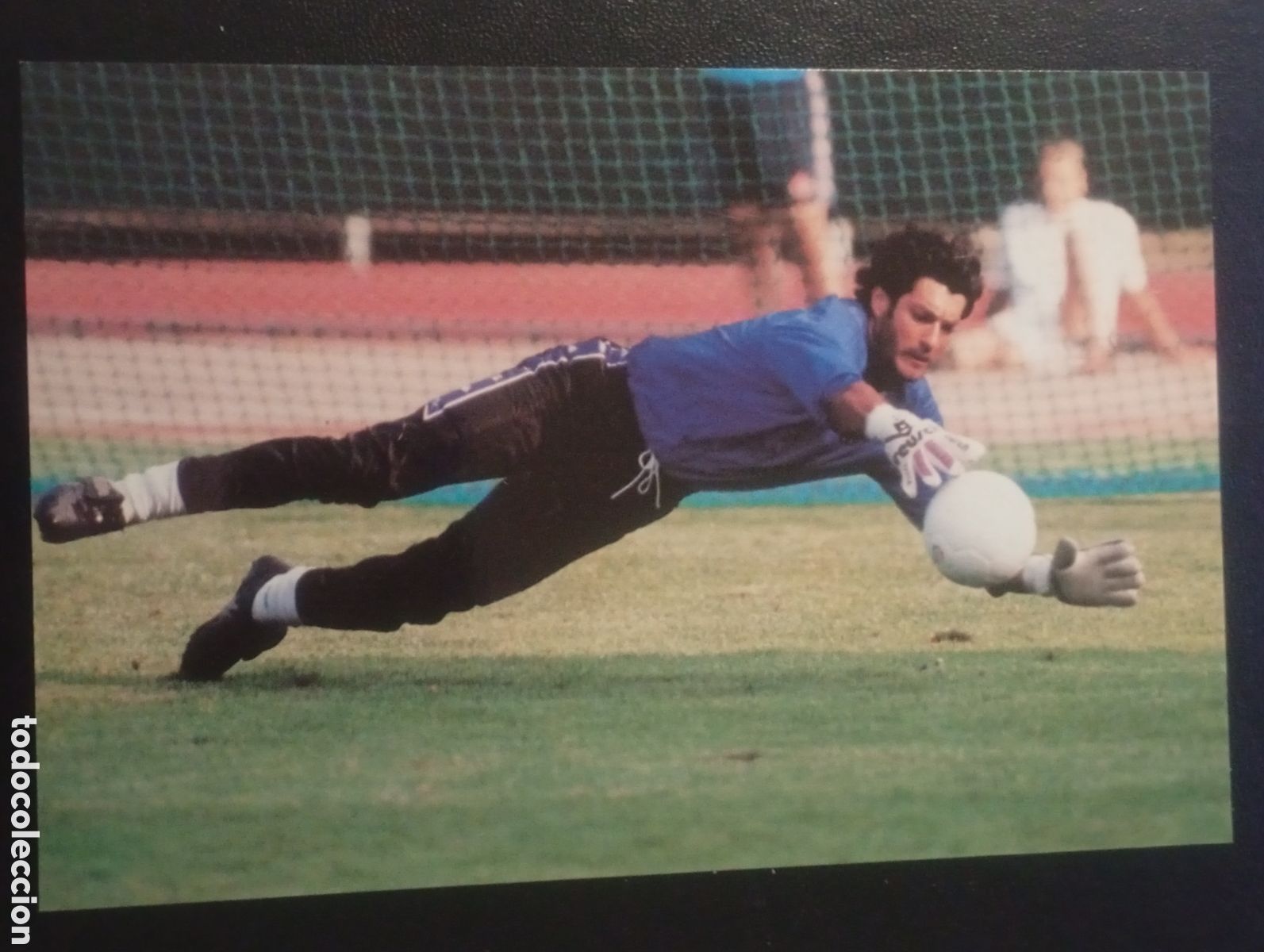 Figurine di Calcio: foto POSTAL OFICIAL V&Iacute;CTOR BAIA FUTBOL BARCELONA FOTOGRAF&Iacute;A no CARD TOPPS MUNDICROMO PORTUGAL