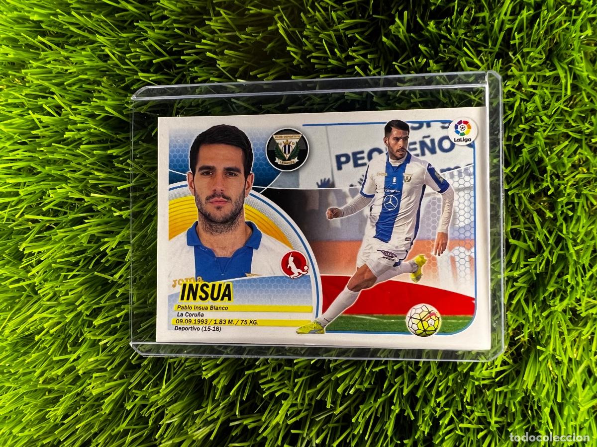 Cromos de F&uacute;tbol: N&ordm; 6 Insua CD Legan&eacute;s Liga Este 16 17