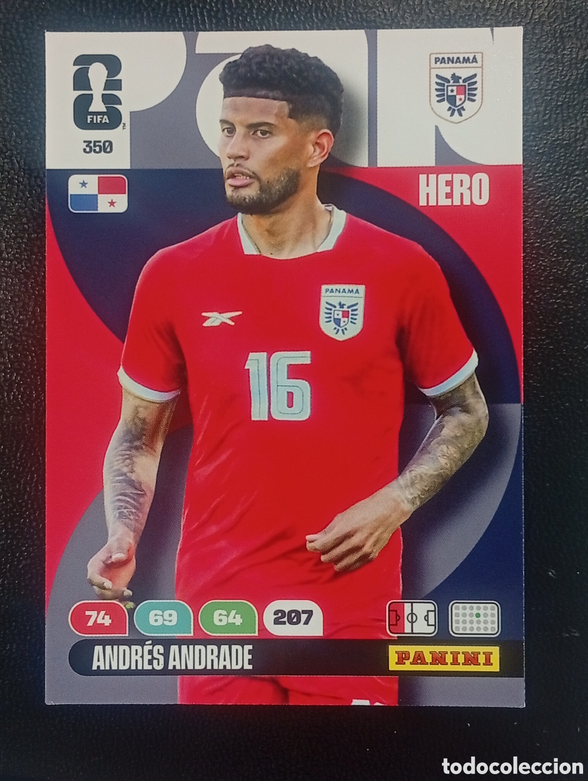 Cromos de F&uacute;tbol: 350 ANDR&Eacute;S ANDRADE PANAMA PANINI ADRENALYN MUNDIAL WORLD CUP 2026 CROMOS CARDS TOPPS USA MEX
