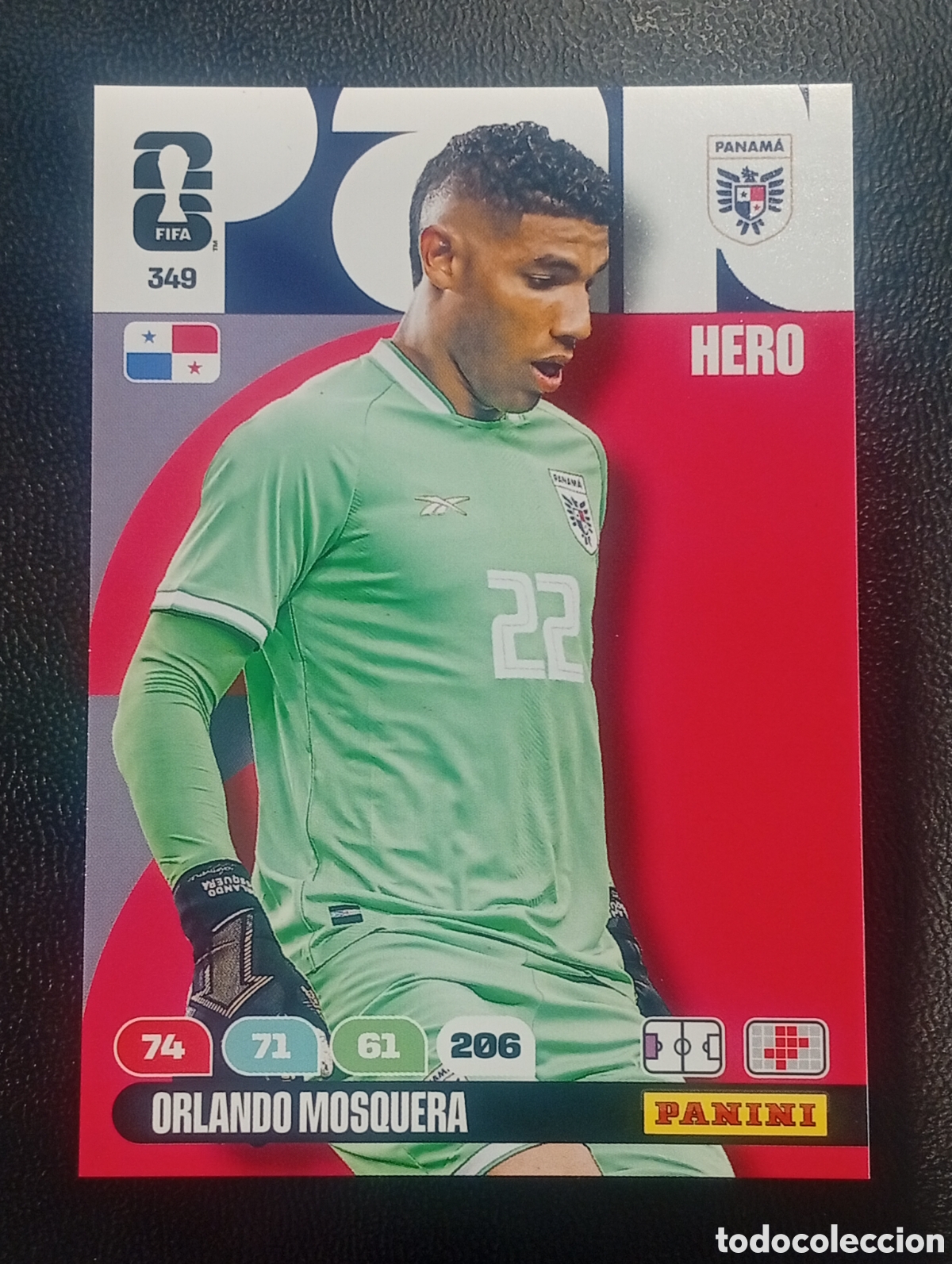 Cromos de F&uacute;tbol: 349 ORLANDO MOSQUERA PANAMA PANINI ADRENALYN MUNDIAL WORLD CUP 2026 CROMOS CARDS TOPPS USA MEX
