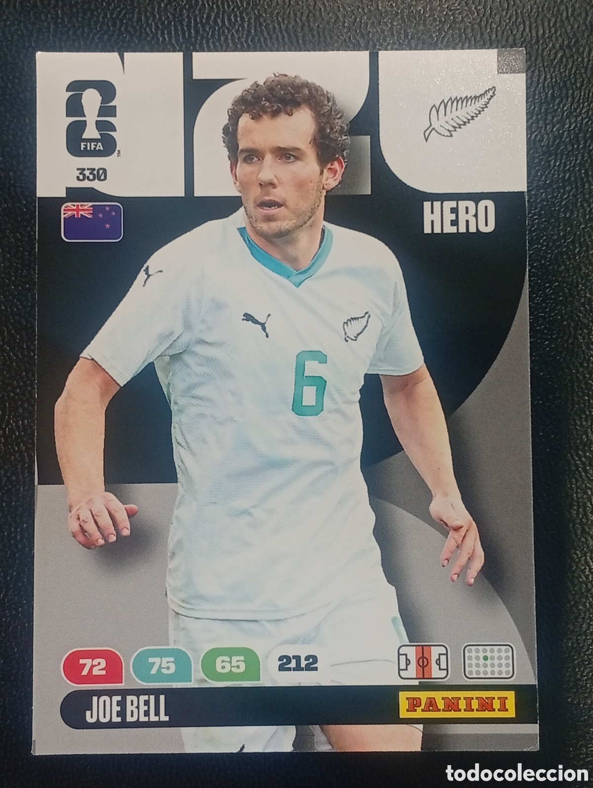 Cromos de F&uacute;tbol: 330 JOE BELL NUEVA ZELANDA PANINI ADRENALYN MUNDIAL WORLD CUP 2026 CROMOS CARDS TOPPS USA MEX