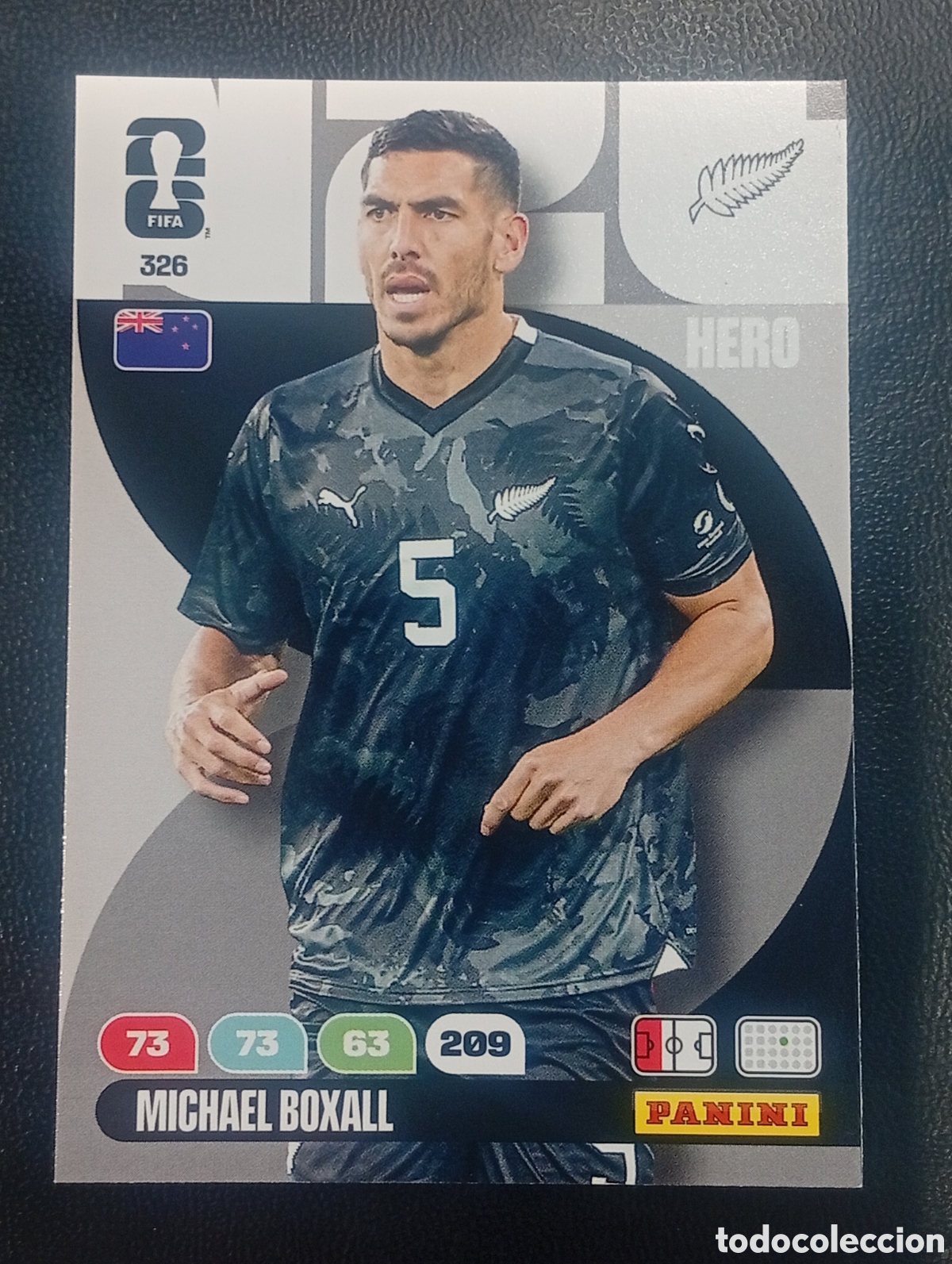 Cromos de F&uacute;tbol: 326 MICHAEL BOXALL NUEVA ZELANDA PANINI ADRENALYN MUNDIAL WORLD CUP 2026 CROMOS CARDS TOPPS USA MEX