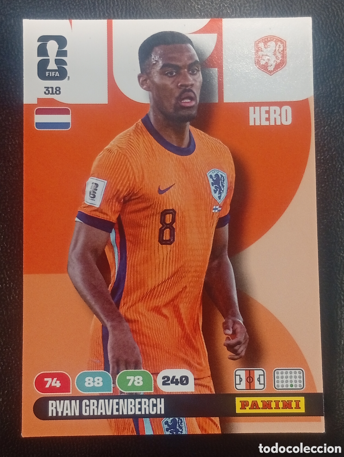 Cromos de F&uacute;tbol: 318 GRAVENBERCH NETHERLANDS PANINI ADRENALYN MUNDIAL WORLD CUP 2026 CROMOS CARDS TOPPS USA MEX