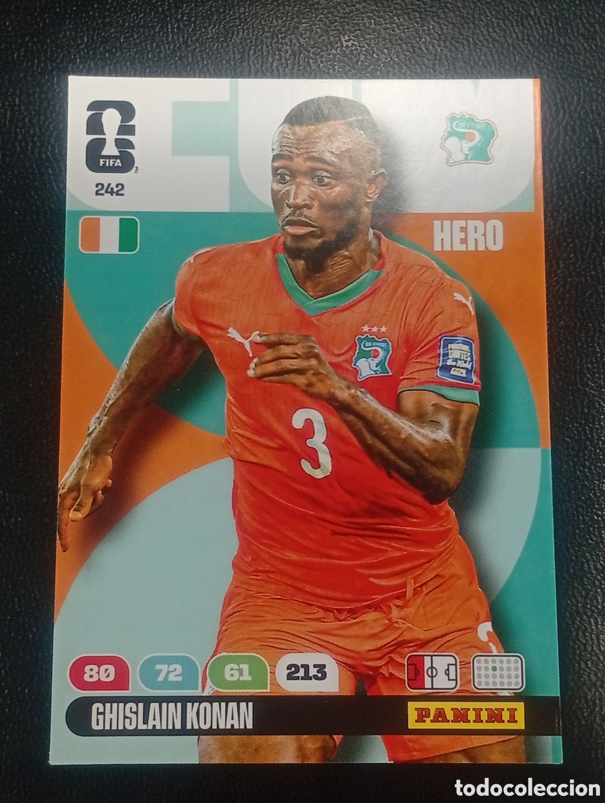 Cromos de F&uacute;tbol: 242 GHISLAIN KONAN COSTA MARFIL PANINI ADRENALYN MUNDIAL WORLD CUP 2026 CROMOS CARDS TOPPS USA MEX