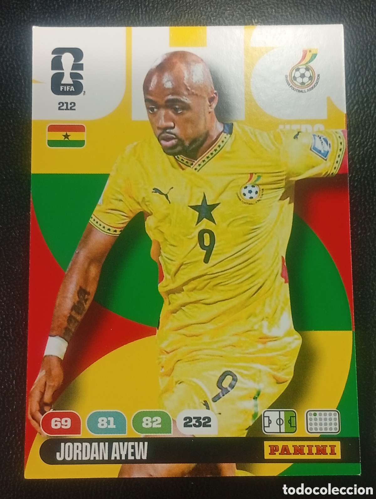 Cromos de F&uacute;tbol: 212 JORDAN AVEW GHANA PANINI ADRENALYN MUNDIAL WORLD CUP 2026 CROMOS CARDS TOPPS USA MEX