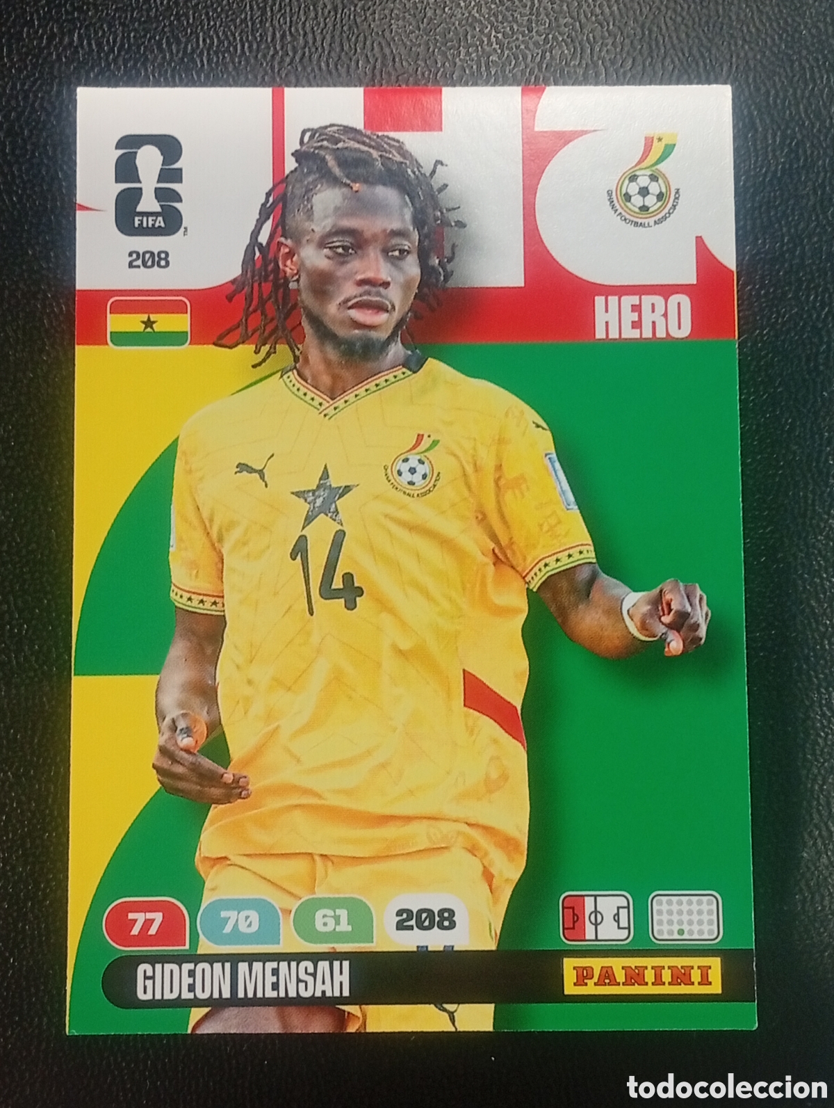 Cromos de F&uacute;tbol: 208 CALEB VIRENKVI GHANA PANINI ADRENALYN MUNDIAL WORLD CUP 2026 CROMOS CARDS TOPPS USA MEX