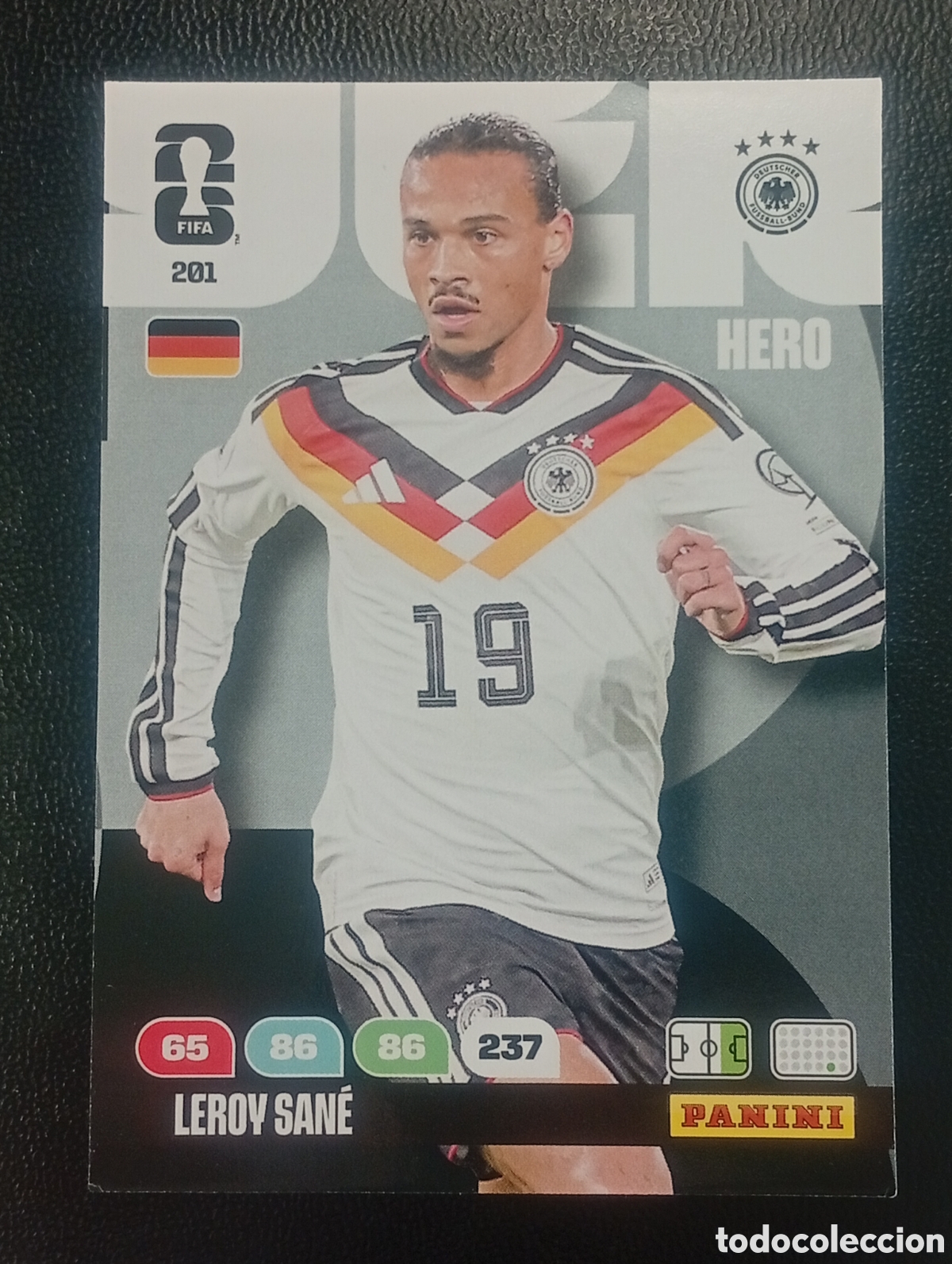 Cromos de F&uacute;tbol: 201 LEROY SANE GERMANY ALEMANIA PANINI ADRENALYN MUNDIAL WORLD CUP 2026 CROMOS CARDS TOPPS USA MEX