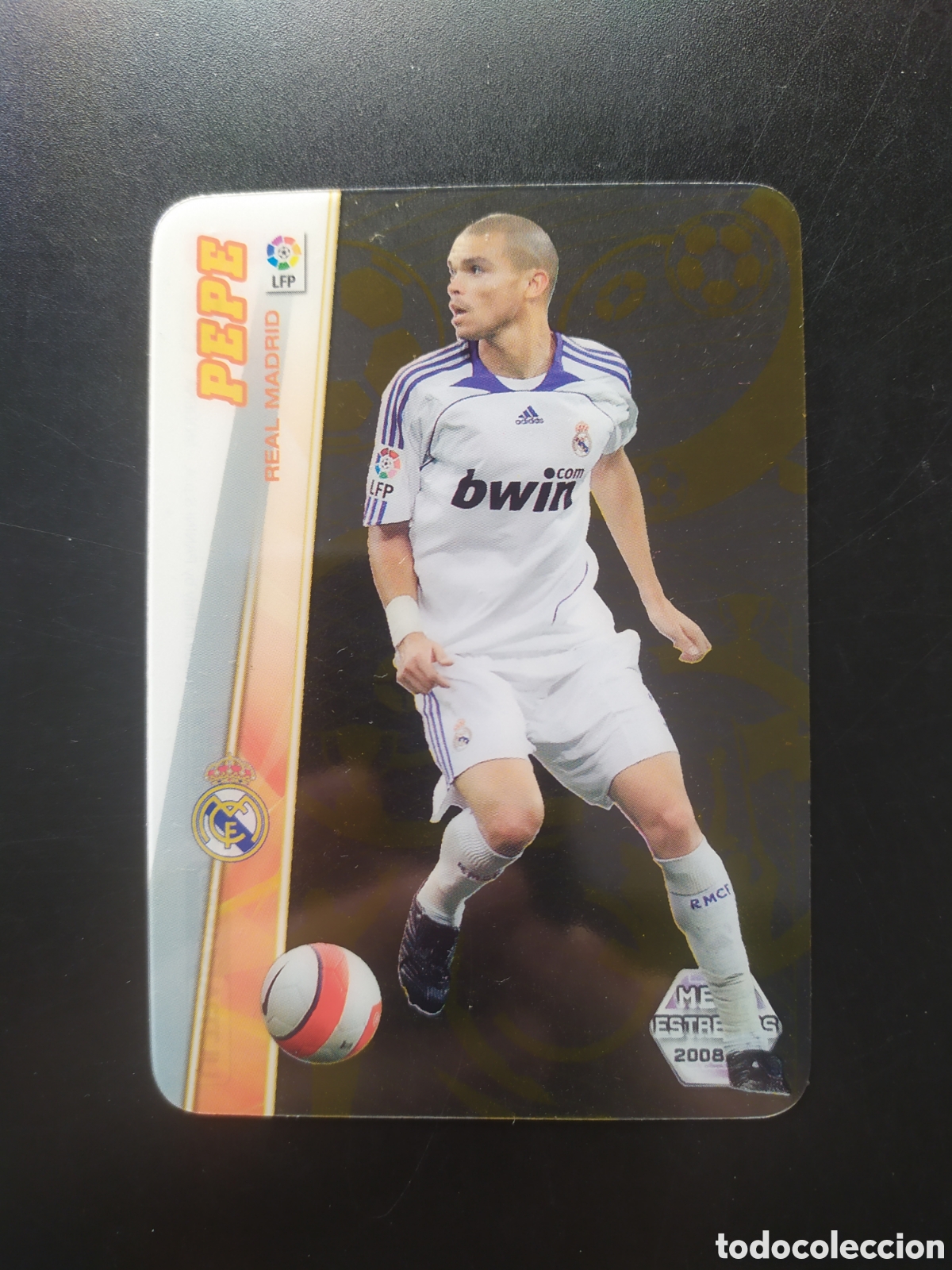 Cromos de F&uacute;tbol: Megacracks 2008 2009 08 09 panini Pepe estrellas n&deg; 370 Real Madrid