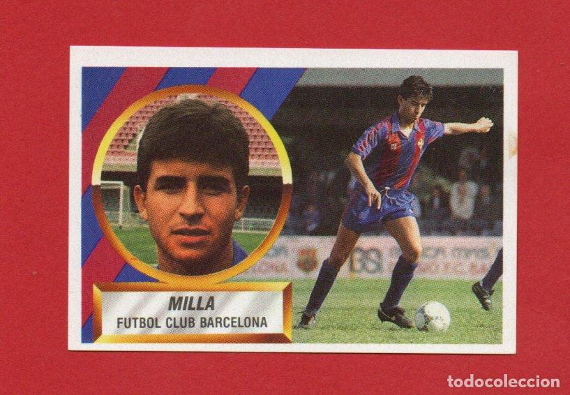 Cromos de F&uacute;tbol: ESTE 88 89 MILLA COLOCA DIFICIL DEL FC BARCELONA NUEVO SIN PEGAR ESTE 1988 1989