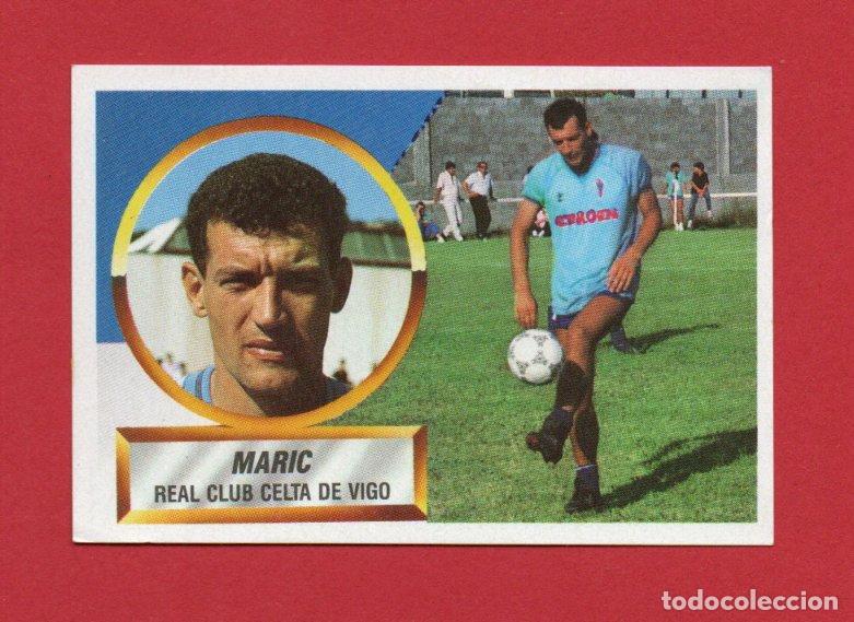 Cromos de F&uacute;tbol: ESTE 88 89 MARIC DIFICIL CROMO DOBLE DEL CELTA DE VIGO NUEVO SIN PEGAR ESTE 1988 1989
