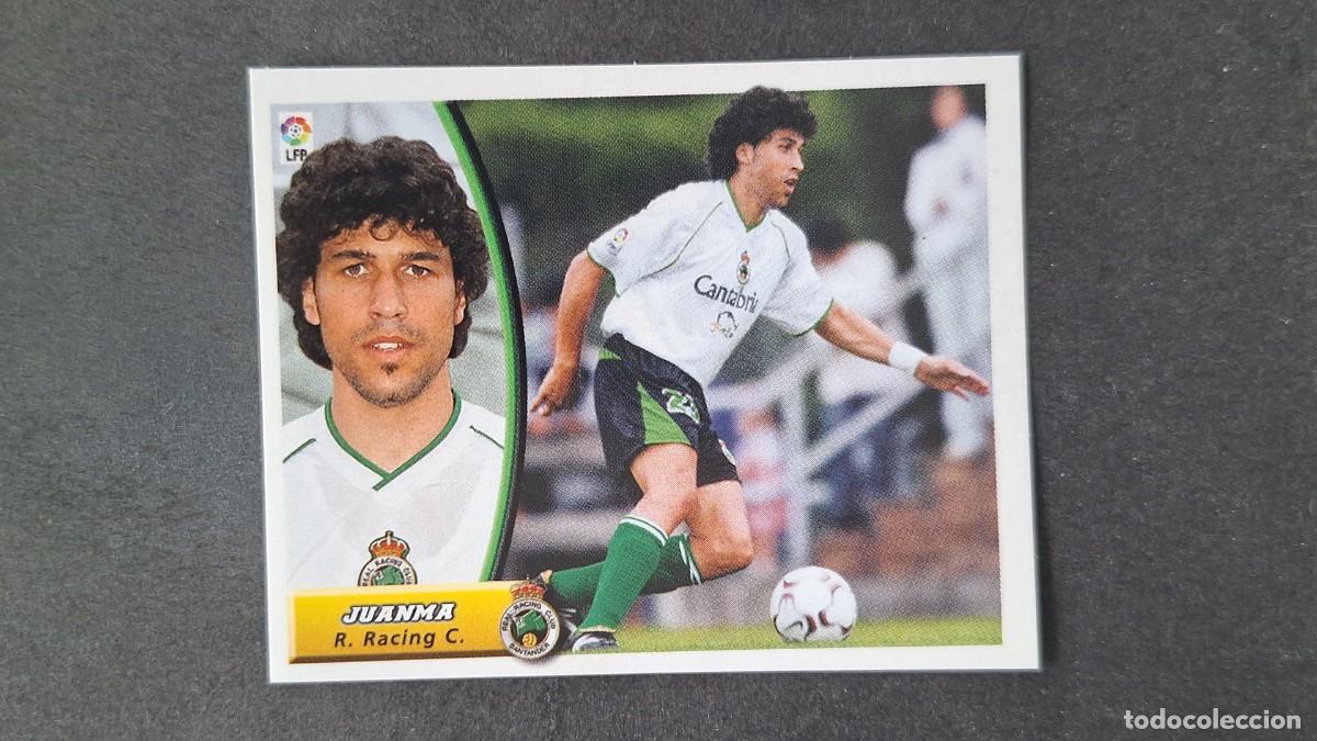 Cromos de Futebol: L5 JUANMA RACING DE SANTANDER LIGA ESTE 2003 2004 03 04 NUNCA PEGADO SIN PEGAR