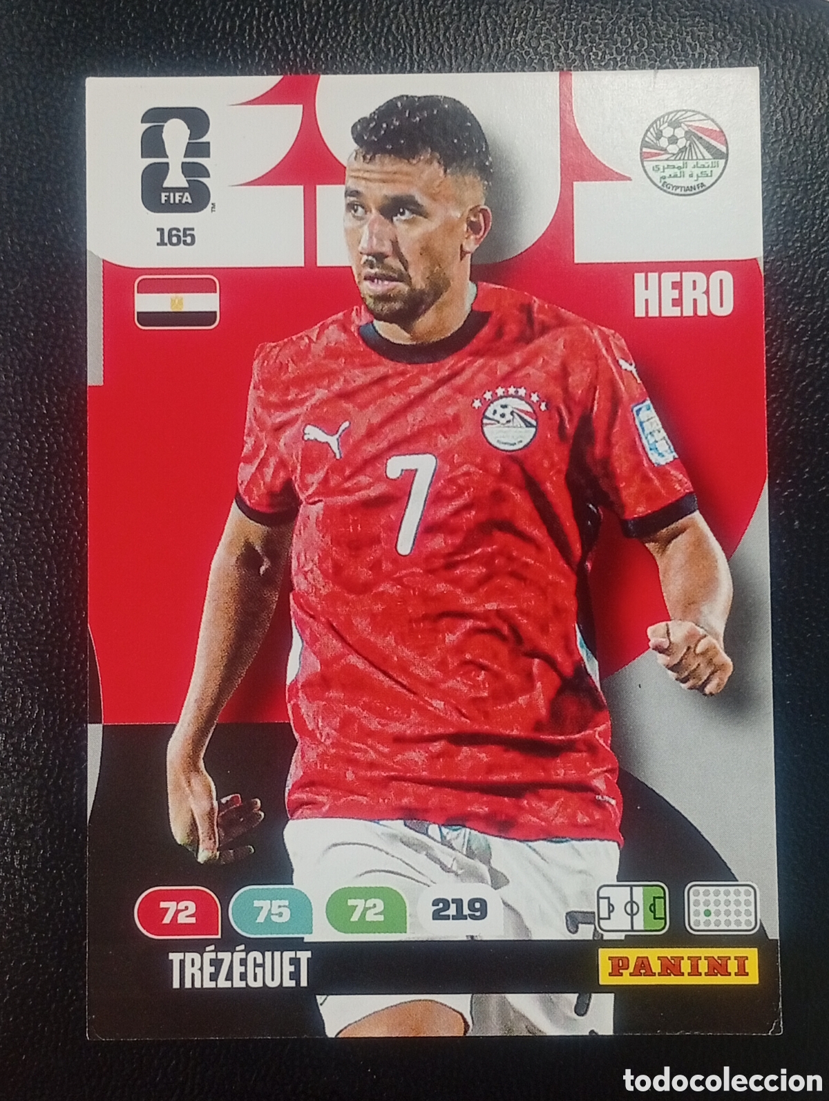 Football Stickers: 165 TREZEGUET EGIPTO EGYPT PANINI ADRENALYN MUNDIAL WORLD CUP 2026 CARD TOPPS USA MEX