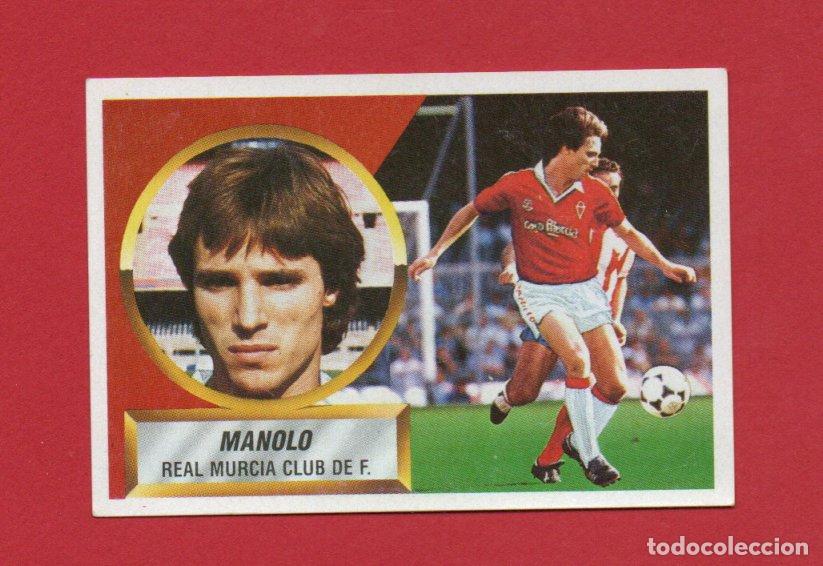 Football Stickers: ESTE 88 89 MANOLO FICHAJE N&ordm; 21 DEL REAL MURCIA NUEVO SIN PEGAR ESTE 1988 1989