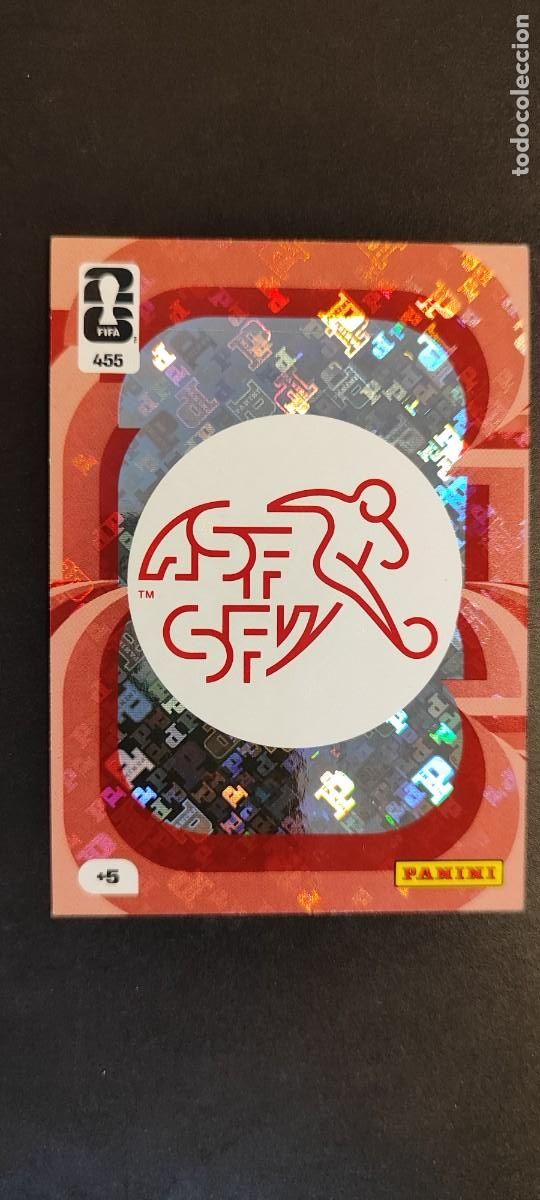 Figurine di Calcio: ADRENALYN XL FIFA WORLD CUP 2026 CARD ESCUDO SUIZA # 455 PANINI