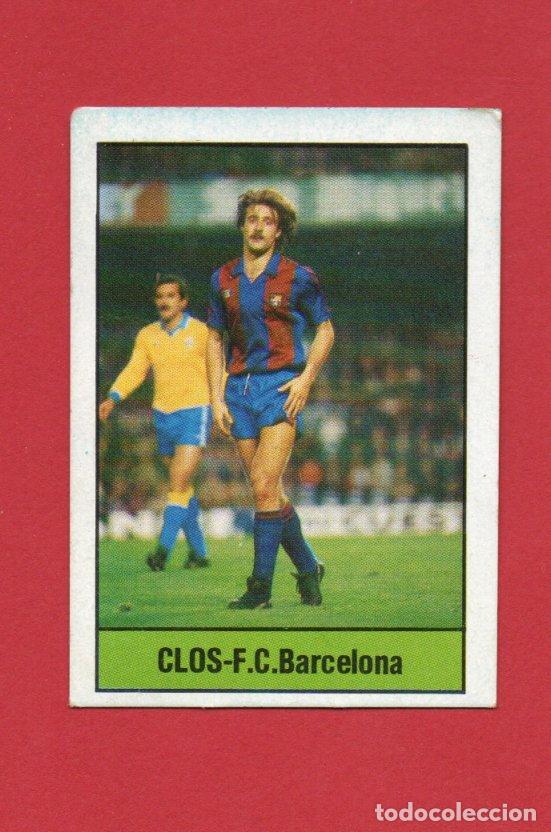 Cromos de F&uacute;tbol: LISEL 85 86 CLOS N&ordm; 72 DEL FC BARCELONA DESPEGADO LISEL 1985 1986