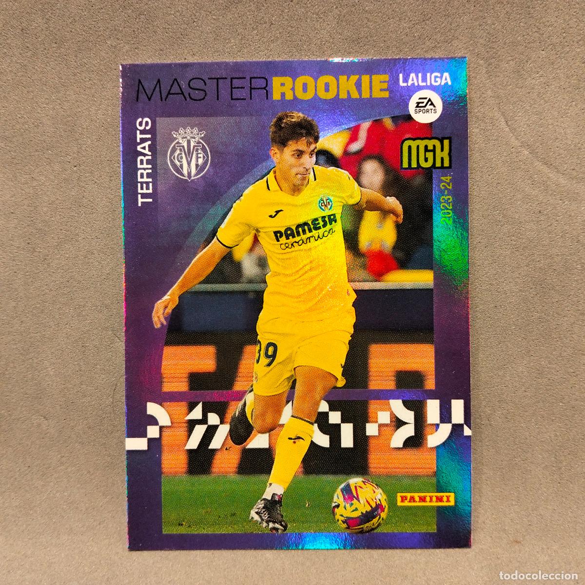 Cromos de F&uacute;tbol: Ram&oacute;n Terrats Espacio, Villarreal, Master Rookie, MegaCracks, MGK 2023-24