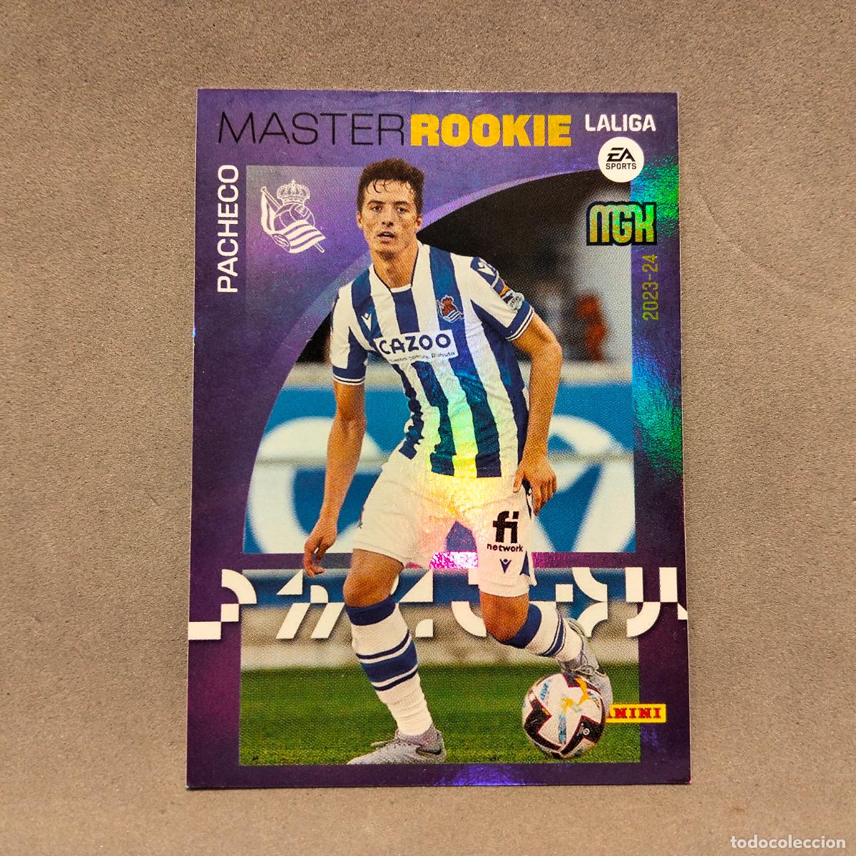 Cromos de F&uacute;tbol: Jon Pacheco Dozagarat, Real Sociedad, Master Rookie, MegaCracks, MGK 2023-24