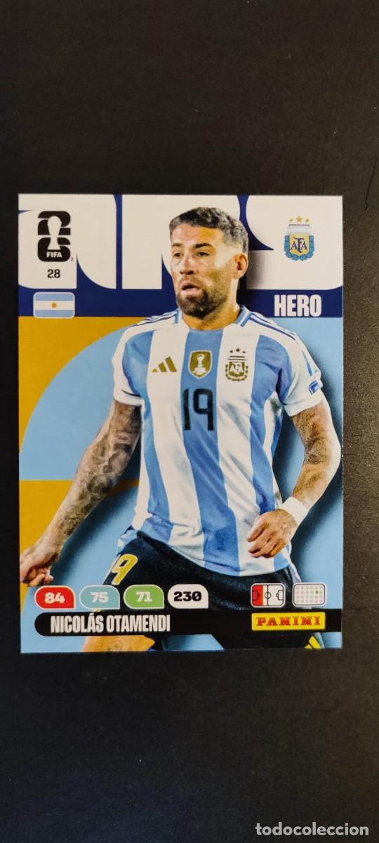 Cromos de F&uacute;tbol: ADRENALYN XL FIFA WORLD CUP 2026 CARD OTAMENDI ARGENTINA # 28 PANINI