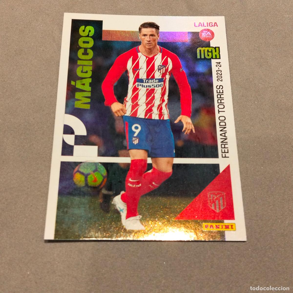 Cromos de F&uacute;tbol: Fernando Jos&eacute; Torres Sanz, Atl&eacute;tico de Madrid, M&aacute;gicos, MegaCracks, MGK 2023-24