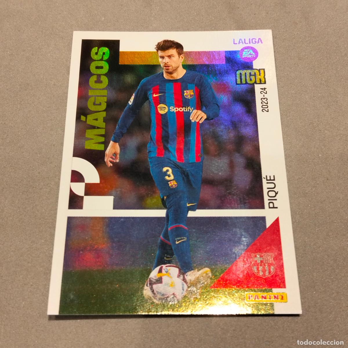 Cromos de F&uacute;tbol: Gerard Piqu&eacute; Bernab&eacute;u, F&uacute;tbol Club Barcelona, M&aacute;gicos, MegaCracks, MGK 2023-24
