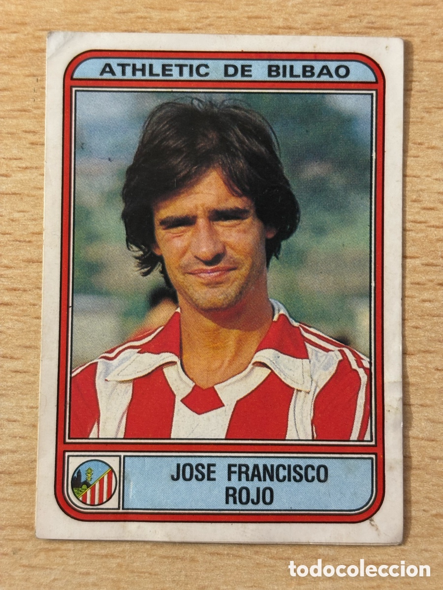 Cromos de F&uacute;tbol: # 20 Rojo Athletic Club de Bilbao Futbol 82 Panini sin pegar