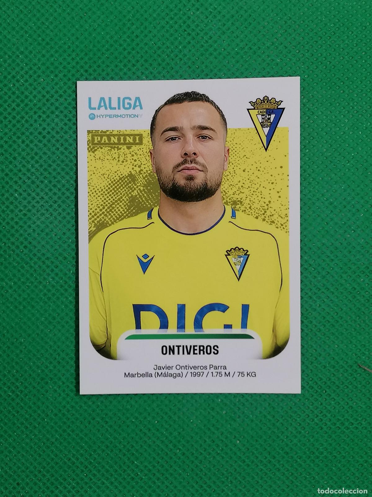 Cromos de F&uacute;tbol: 94 ONTIVERO CADIZ ⚽ PANINI LIGA HYPERMOTION 25 26 2025 2026 ⚽