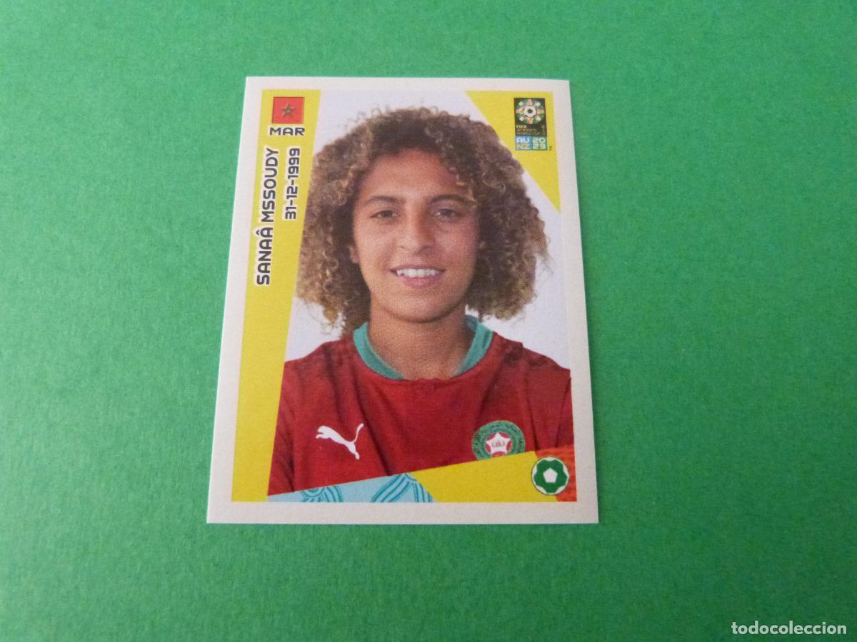 Figurine di Calcio: CROMO FUTBOL MSSOUDY MARRUECOS SIN PEGAR N&ordm; 544 MUNDIAL FEMENINO AUSTRALIA NUEVA ZELANDA 2023 PANINI