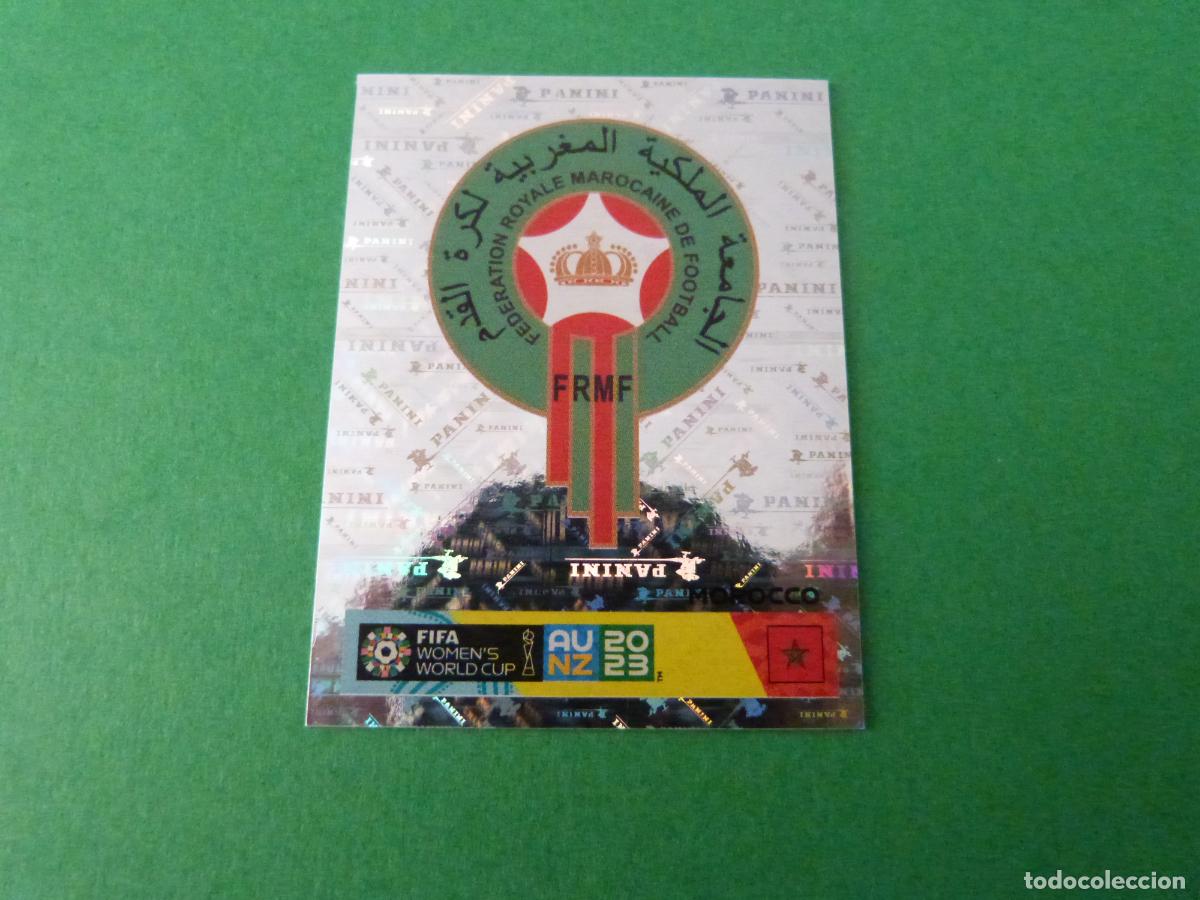 Cromos de Futebol: CROMO FUTBOL ESCUDO MARRUECOS SIN PEGAR N&ordm; 530 MUNDIAL FEMENINO AUSTRALIA NUEVA ZELANDA 2023 PANINI