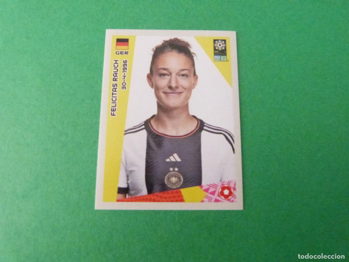 Cromos de Futebol: CROMO FUTBOL RAUCH ALEMANIA SIN PEGAR N&ordm; 518 MUNDIAL FEMENINO AUSTRALIA NUEVA ZELANDA 2023 PANINI