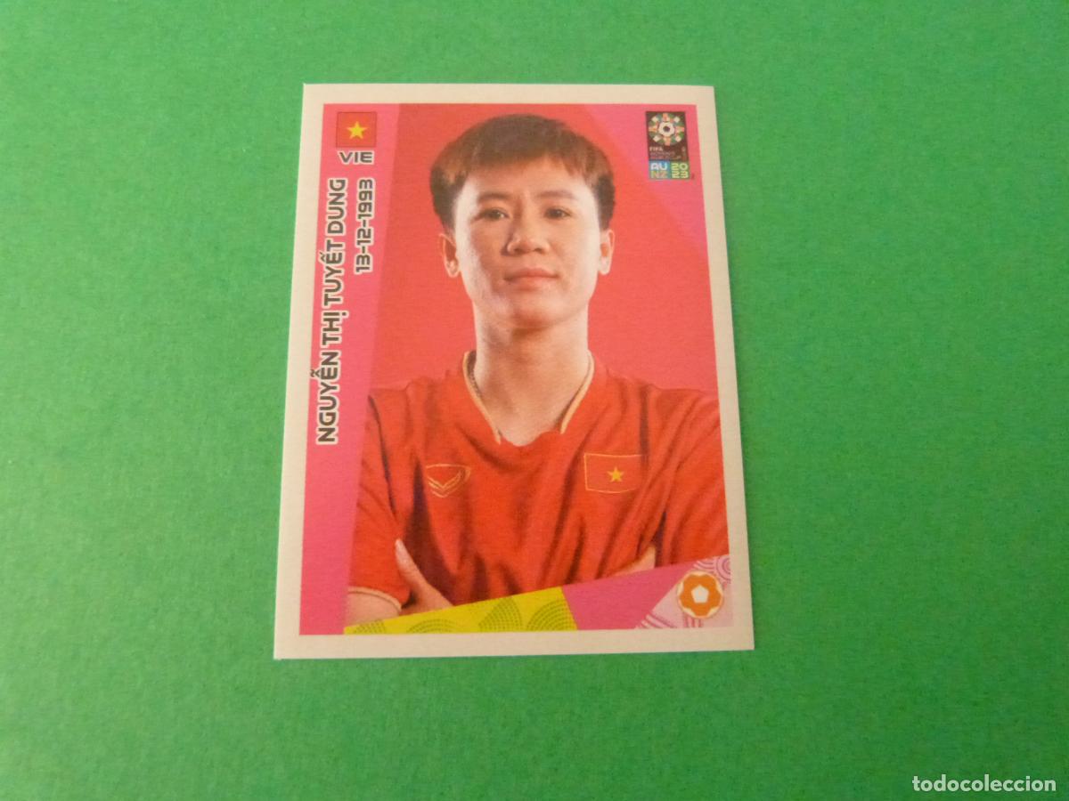 Cartes &agrave; collectionner de Football: CROMO FUTBOL TUYET DUNG VIETNAM SIN PEGAR N 338 MUNDIAL FEMENINO AUSTRALIA NUEVA ZELANDA 2023 PANINI