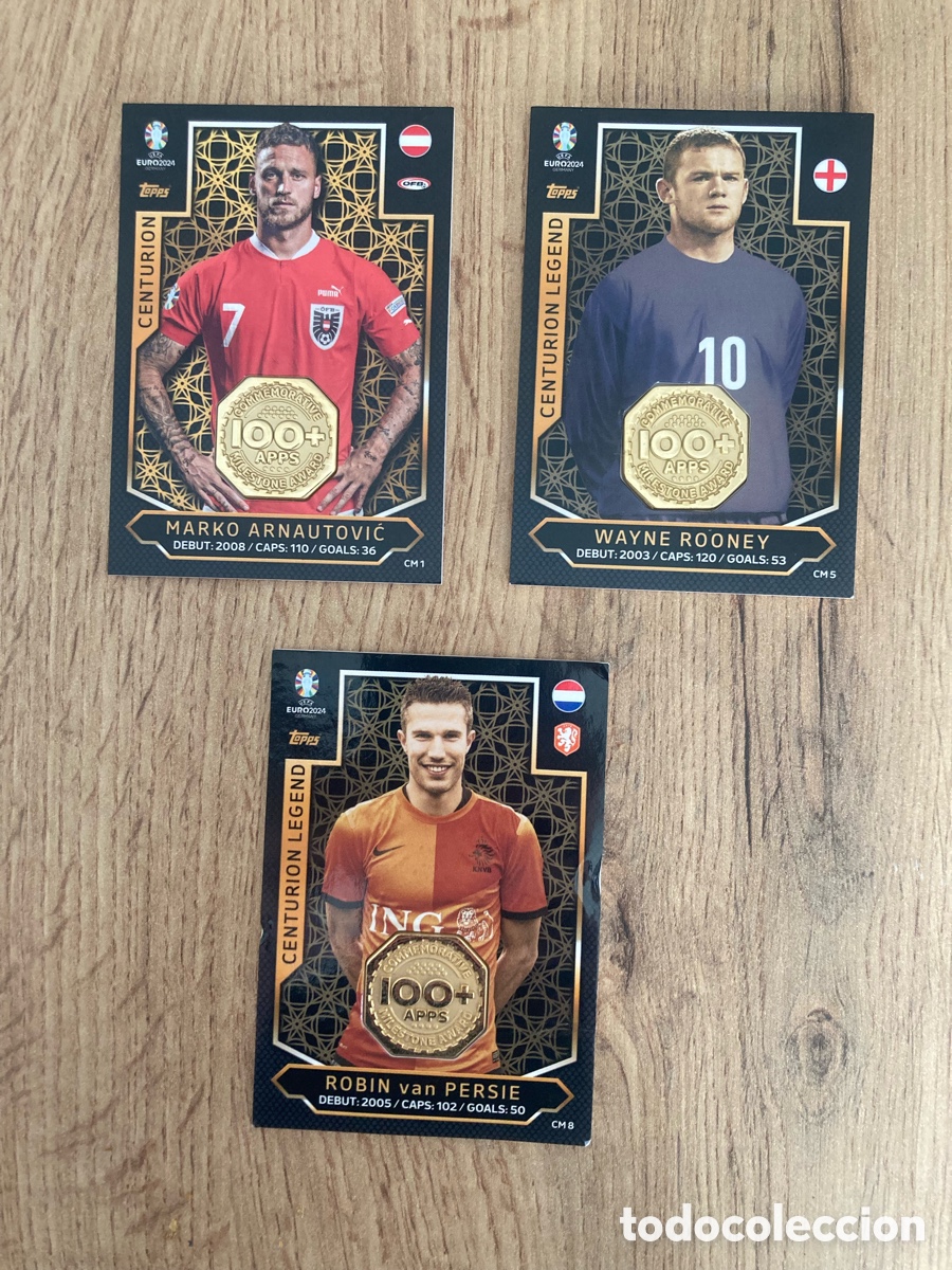 Cromos de F&uacute;tbol: Lote Relic Centurion -Euro 2024 Match Attax-Topps