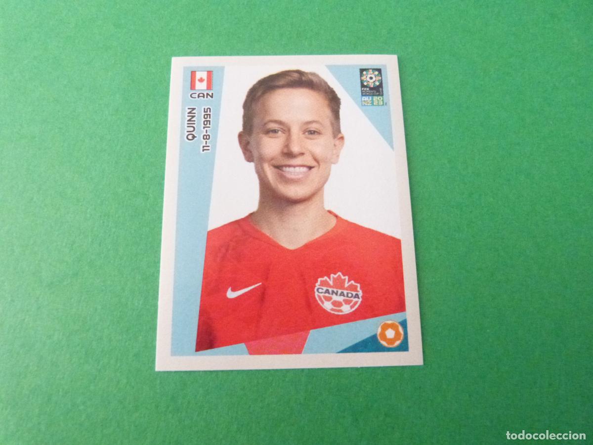 Cromos de F&uacute;tbol: CROMO FUTBOL QUINN CANADA SIN PEGAR N&ordm; 134 MUNDIAL FEMENINO AUSTRALIA NUEVA ZELANDA 2023 PANINI