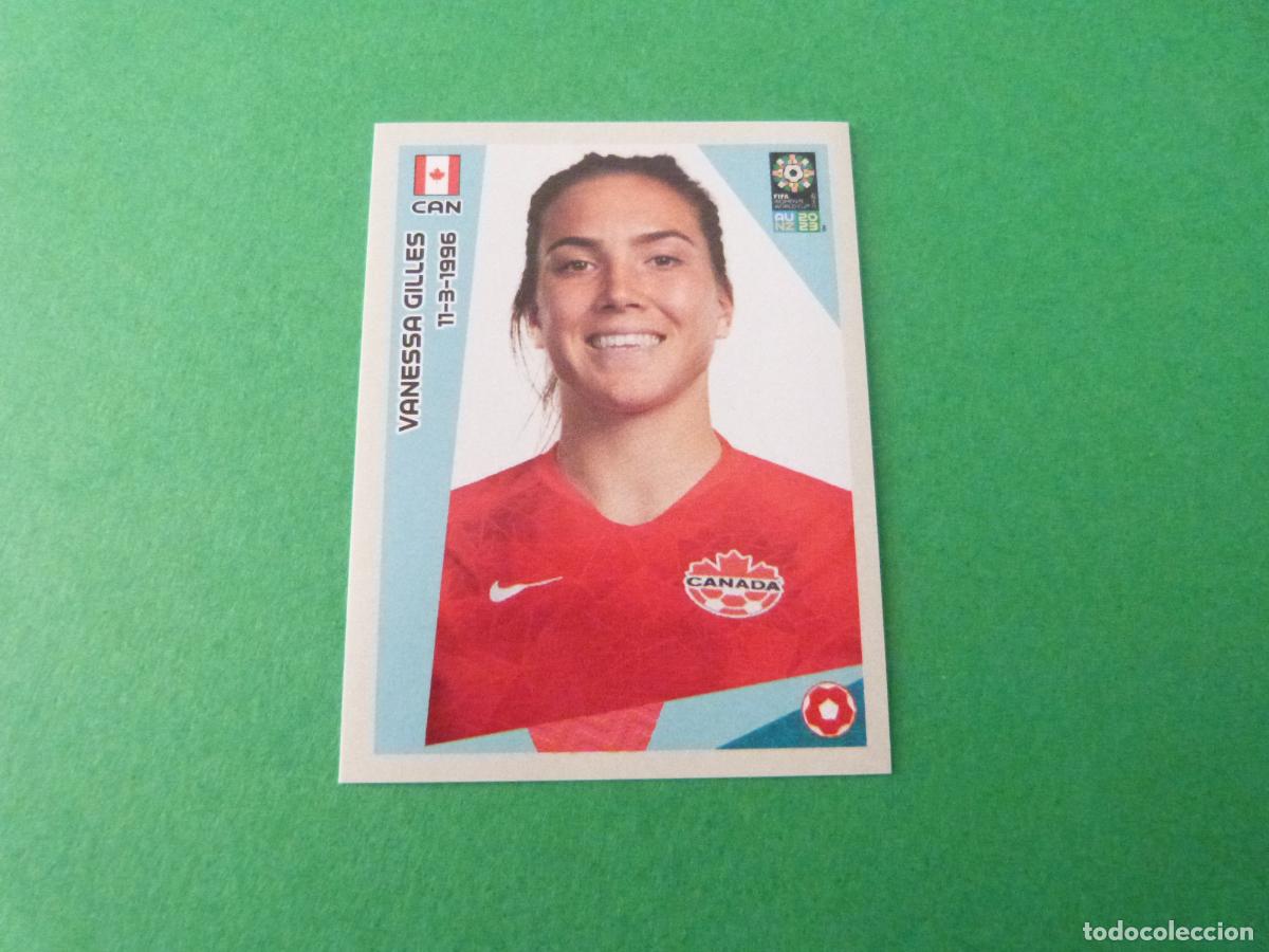 Fu&szlig;ball-Sticker: CROMO FUTBOL GILLES CANADA SIN PEGAR N&ordm; 130 MUNDIAL FEMENINO AUSTRALIA NUEVA ZELANDA 2023 PANINI
