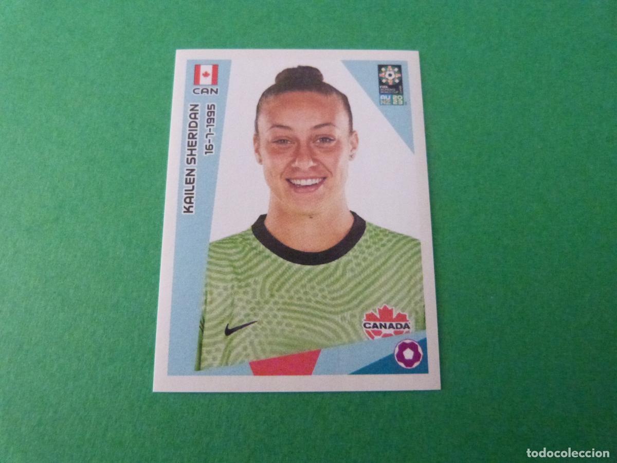 Figurine di Calcio: CROMO FUTBOL SHERIDAN CANADA SIN PEGAR N&ordm; 125 MUNDIAL FEMENINO AUSTRALIA NUEVA ZELANDA 2023 PANINI