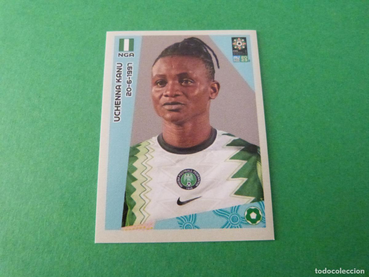 Figurine di Calcio: CROMO FUTBOL KANU NIGERIA SIN PEGAR N&ordm; 118 MUNDIAL FEMENINO AUSTRALIA NUEVA ZELANDA 2023 PANINI