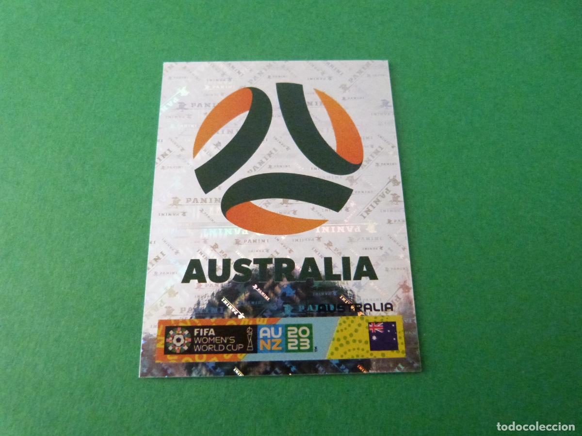 Cromos de F&uacute;tbol: CROMO FUTBOL ESCUDO AUSTRALIA SIN PEGAR N&ordm; 73 MUNDIAL FEMENINO AUSTRALIA NUEVA ZELANDA 2023