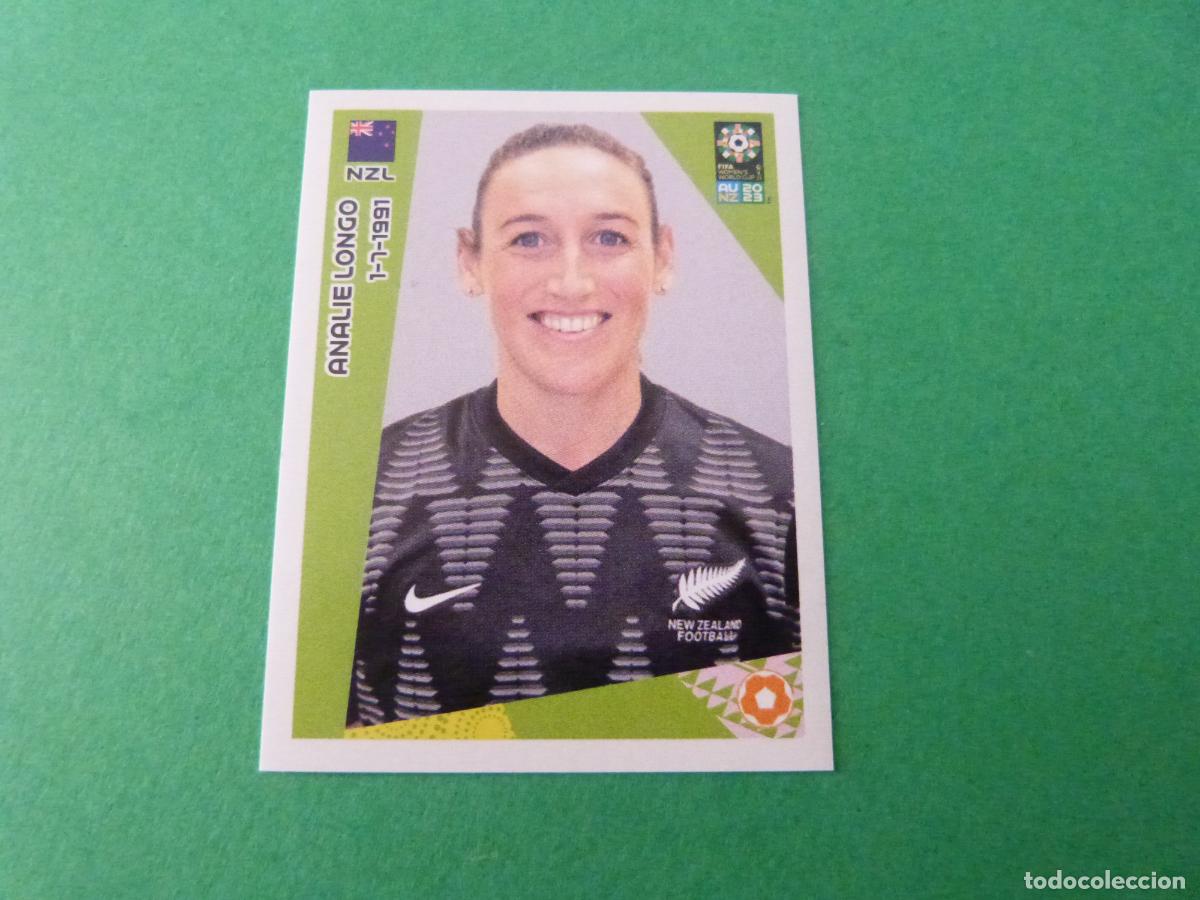 Cromos de F&uacute;tbol: CROMO FUTBOL LONGO NUEVA ZELANDA SIN PEGAR N&ordm; 13 MUNDIAL FEMENINO AUSTRALIA NUEVA ZELANDA 2023