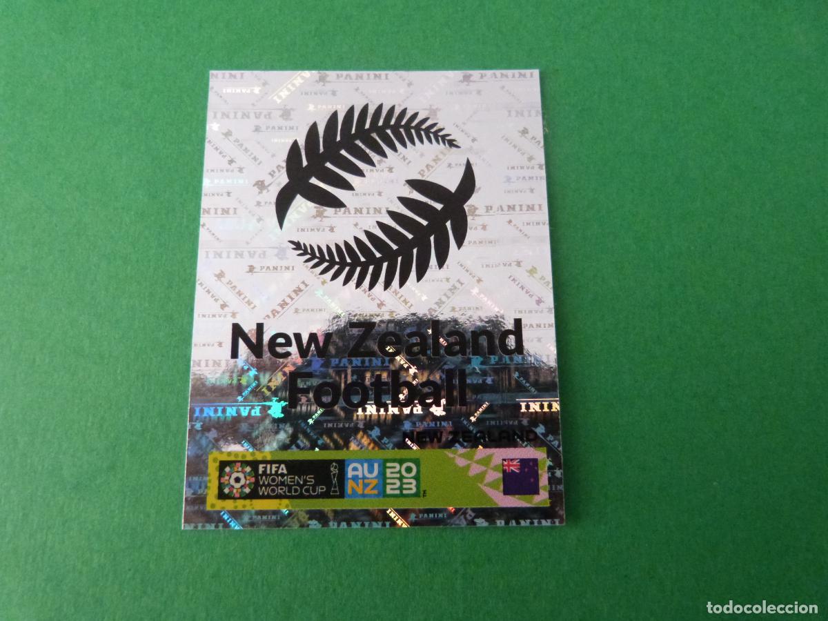 Figurine di Calcio: CROMO FUTBOL ESCUDO NUEVA ZELANDA SIN PEGAR N 5 MUNDIAL FEMENINO AUSTRALIA NUEVA ZELANDA 2023 PANINI