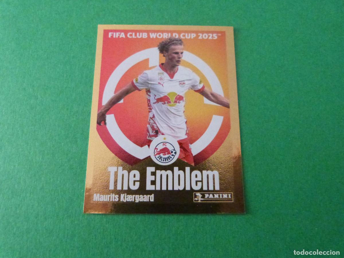 Cromos de F&uacute;tbol: CROMO FUTBOL KJAERGAARD F.C. SALZBURG SIN PEGAR N&ordm; 544 CLUB WORLD CUP 2025 PANINI